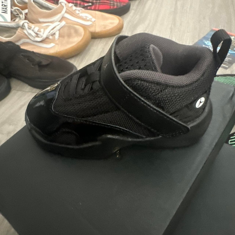 Size 7c toddlers black, toddler sneakers, size 7c, athletic, casual, slip-on, sp